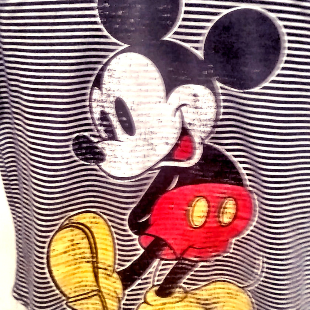 DISNEY Mickey Mouse Tank Women S Distressed